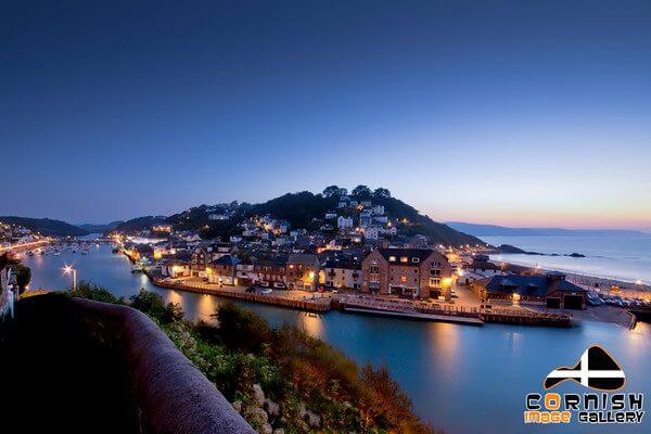 Dawn Breaks Over Looe Harbour Cornwall 296