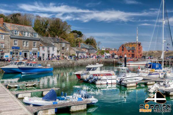 Boats In Padstow Harbour 311