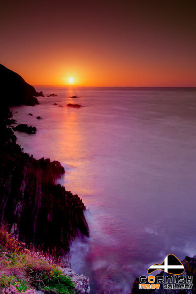 Sunrise From The Pepperpot Polperro 342