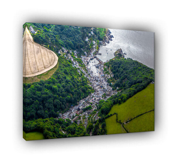 Birds Eye View Polperro 362 - Image 3