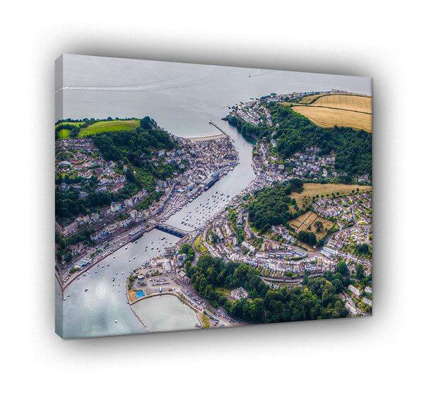 East And West Looe Cornwall Aerial View 379 - Image 3