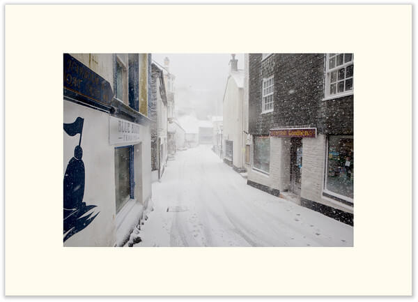 Wintry Polperro Snow Blizzard 497 - Image 2