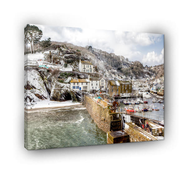 Polperro Looking Splendid In The Snow 540 - Image 3