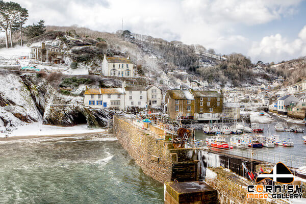 Polperro Looking Splendid In The Snow 540