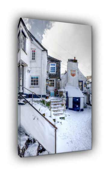Amazing Polperro In The Snow 543 - Image 3