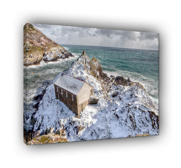 Polperro Snow Covered Net Loft 545 - Image 3