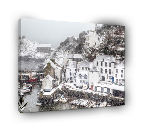 Polperro Cottages Get A Dusting Of Snow 549 - Image 3