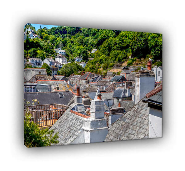 Polperro Rooftops 582 - Image 3