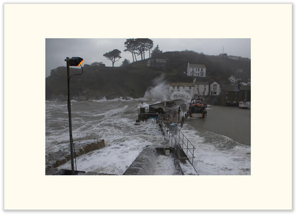 Giant Waves Crash Into Polperro 59 - Image 2