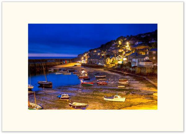Boats In Mousehole Harbour 611 - Image 2