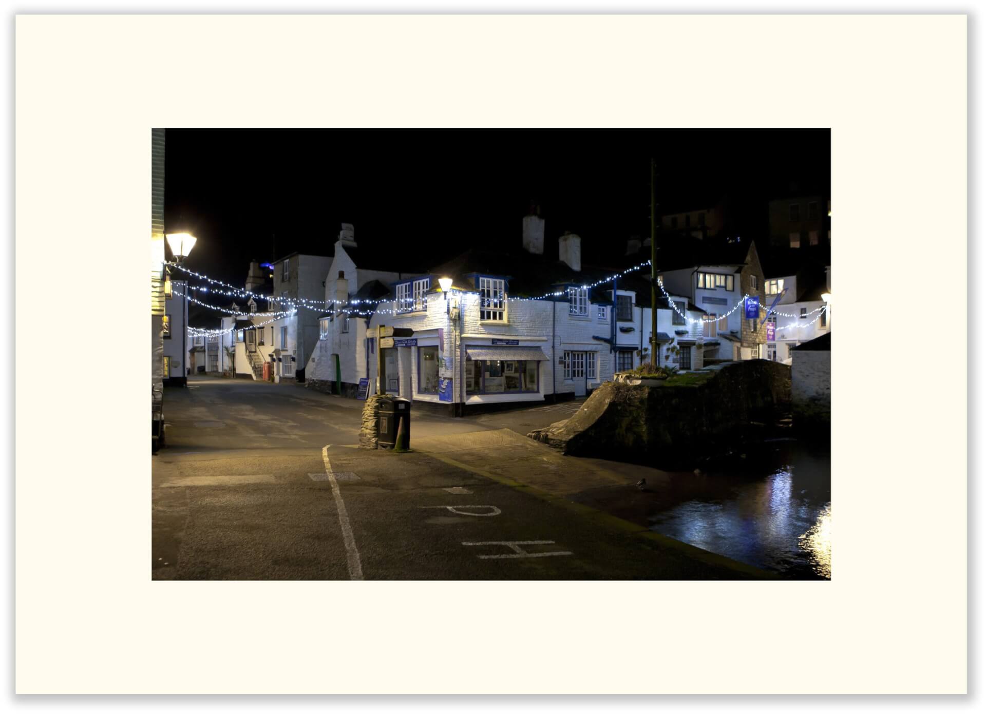 Polperro Harbour Christmas Lights 658 - Image 2