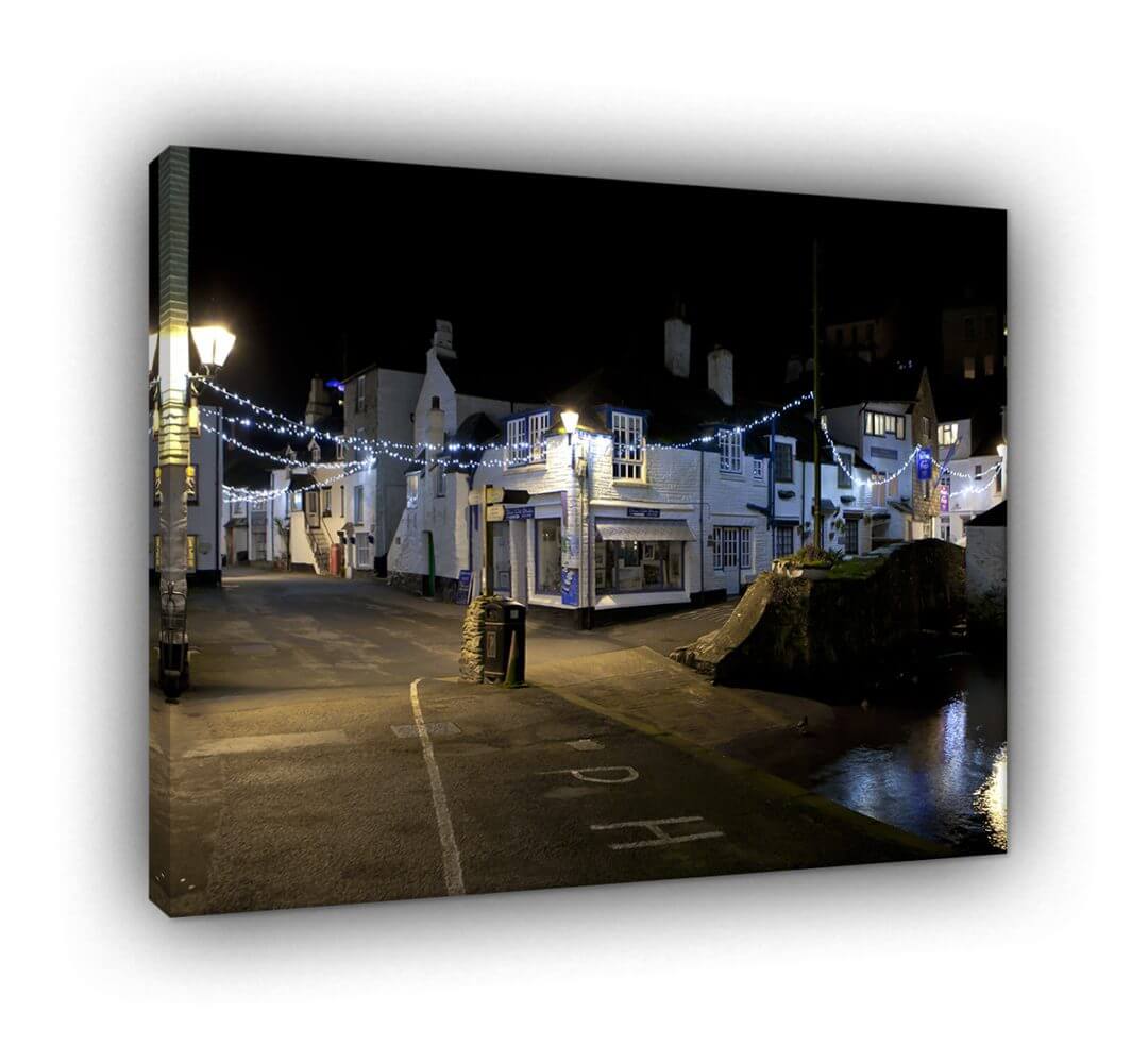 Polperro Harbour Christmas Lights 658 - Image 3