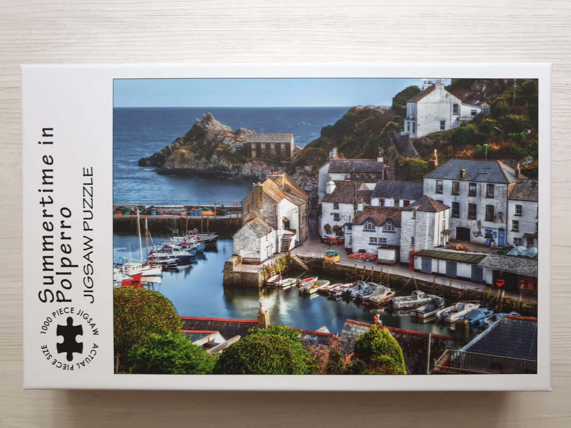 Summertime in Polperro Jigsaw