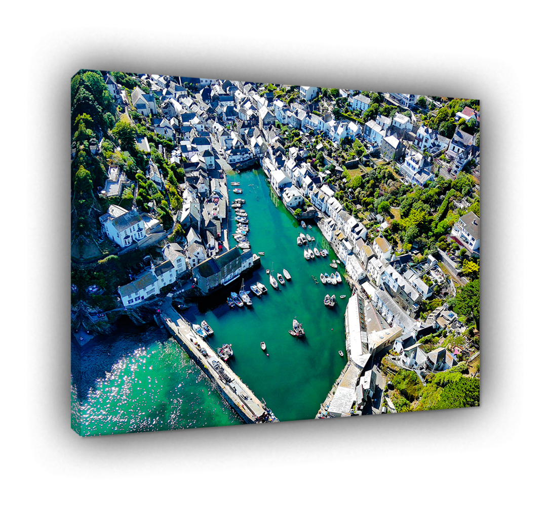 Polperro by Mark Squire Aerial Photography.