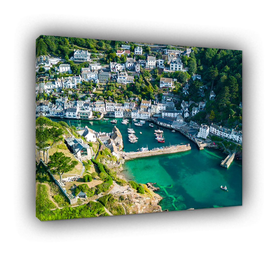Polperro by Mark Squire Aerial Photography.