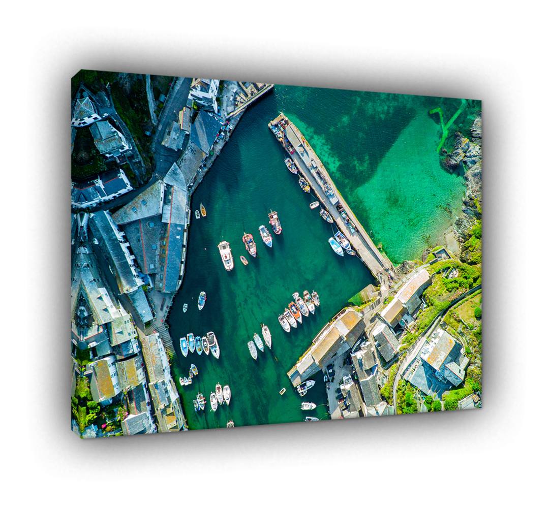 Polperro by Mark Squire Aerial Photography.