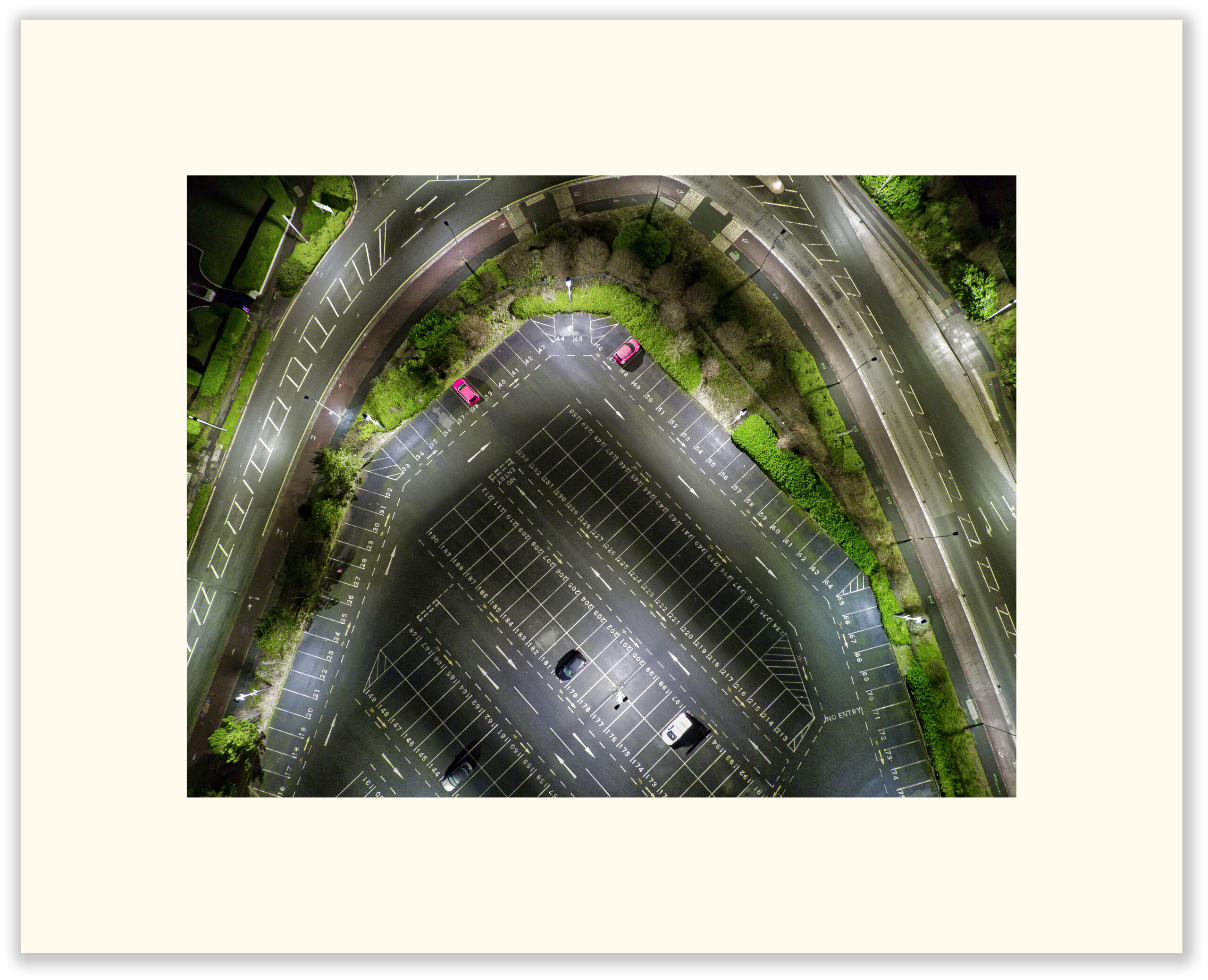 The Car Park by Mark Squire Aerial Photography.