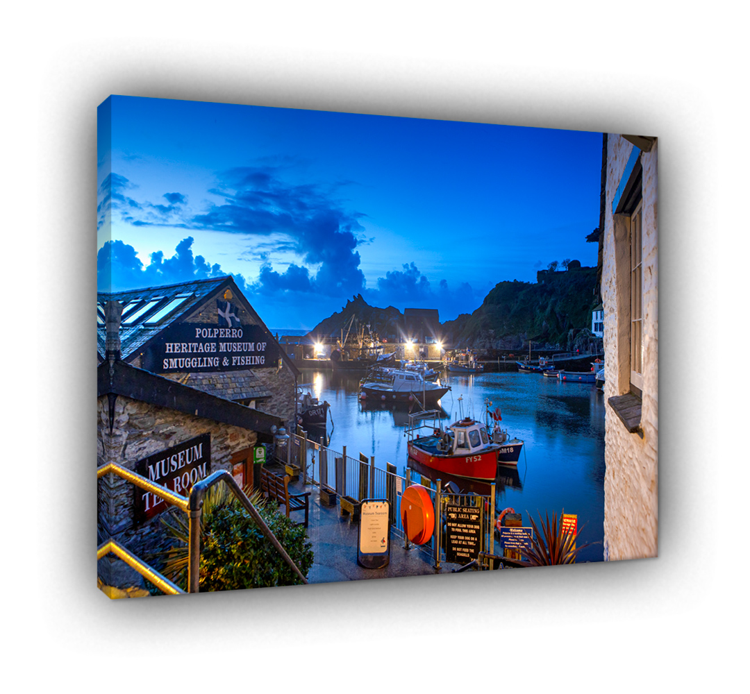 The Blue Hour Polperro Harbour Cornwall 855 - Image 3
